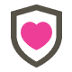 icon-heart-secure-shield